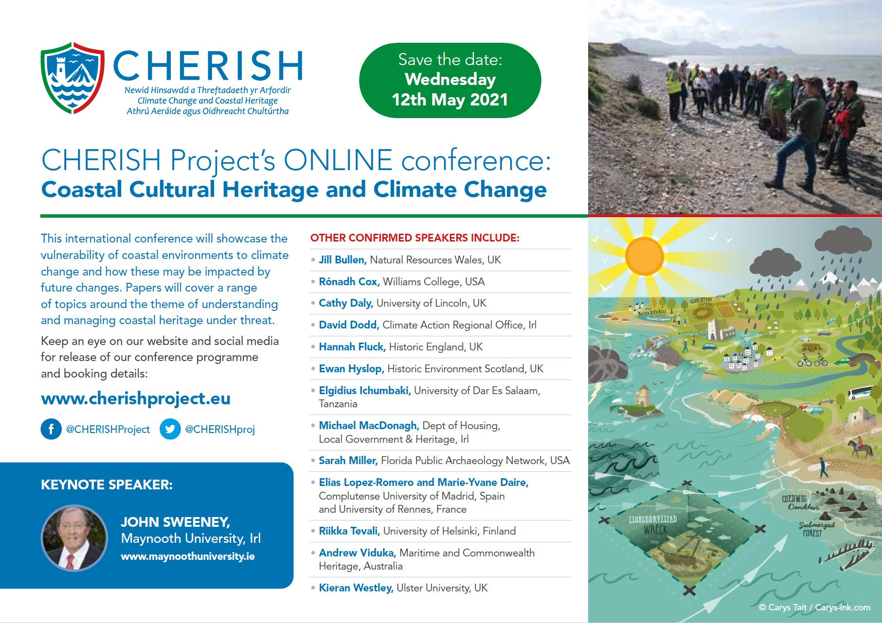 CHERISH Project’s Online Conference: Coastal Cultural Heritage and Climate Change