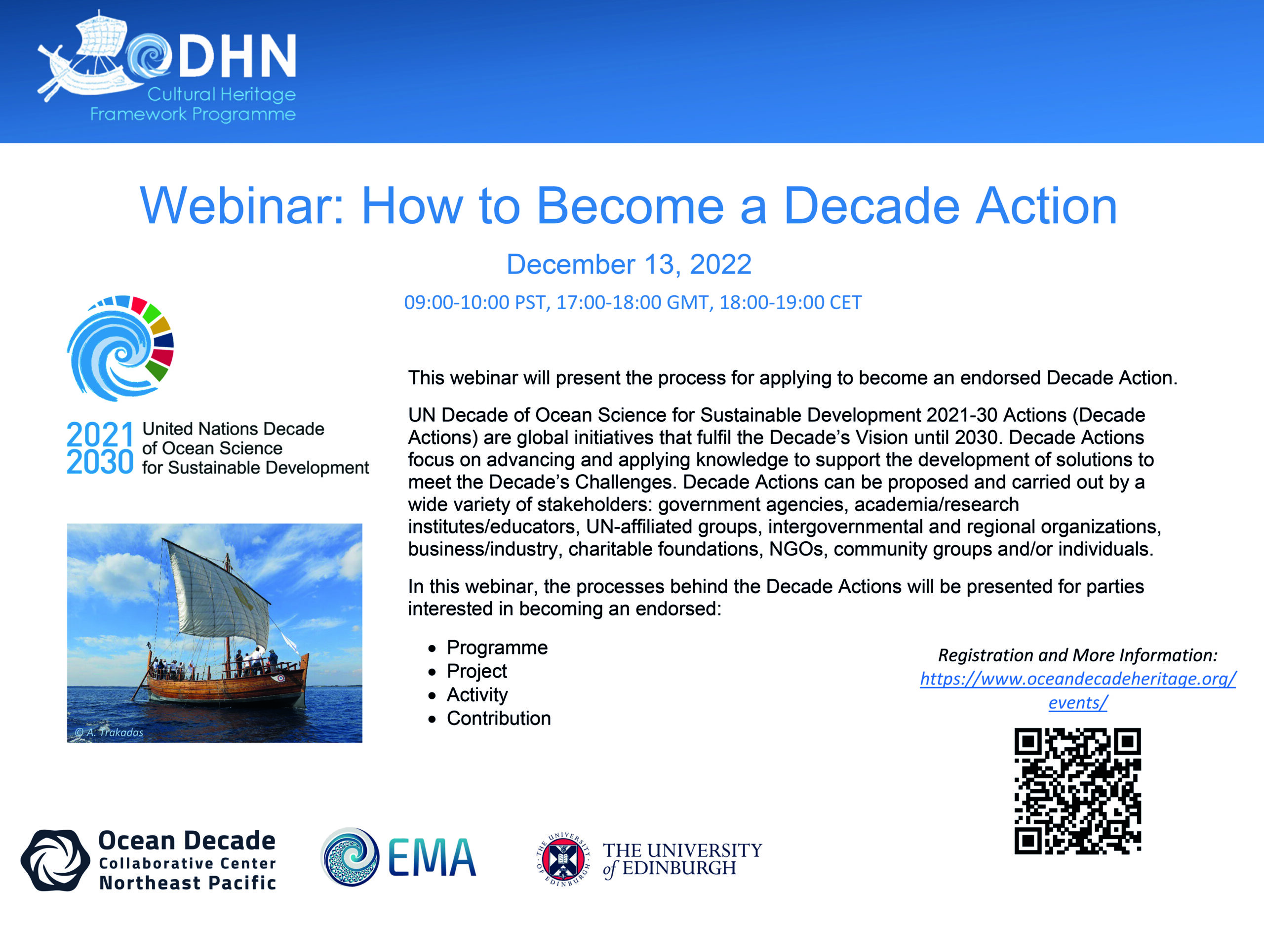 Webinar: How to Become a Decade Action