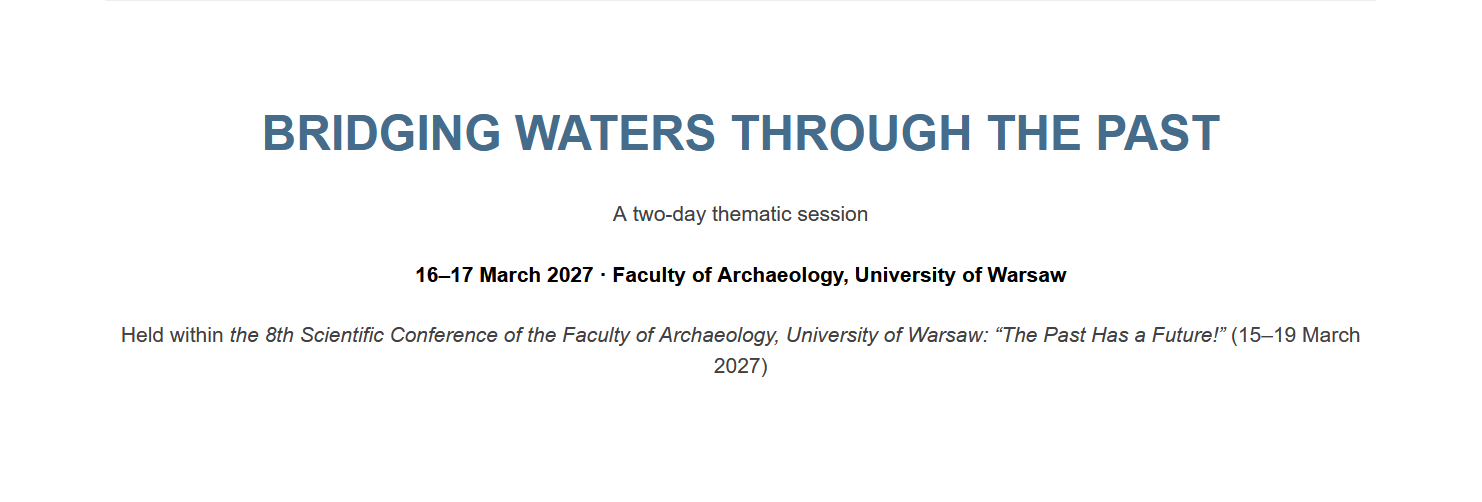 Bridging Waters Through the Past